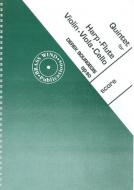 Quintet for Harp, Flute, Violin, Viola and Cello Op 90 