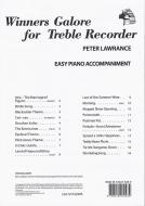 Winners Galore - Piano Accompaniment for Treble Recorder 