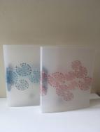 Mappe Hidden Music (2 im Set: rot und blau) 