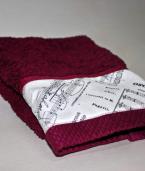 Handtuch bordeaux Opera (groß) 