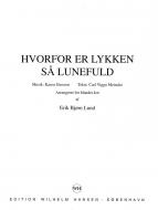 Hvorfor Er Lykken Sa Lundefuld 