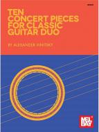 Ten Concert Pieces For Classic Guitar Duo 