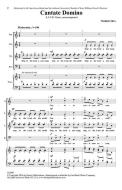 Cantate Domino 