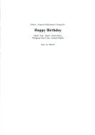 Happy Birthday Standard