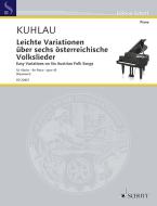 Leichte Variationen über sechs österreichische Volkslieder Standard