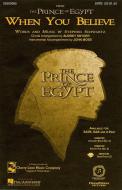 When You Believe From Prince Of Egypt Standard
