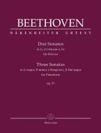 3 Sonaten in G, d ('Sturm'), Es op. 31 Standard
