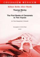 The first Booke of Canzonets to 2 Voyces 