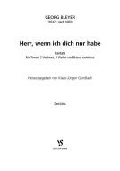 Herr, wenn ich dich nur habe 