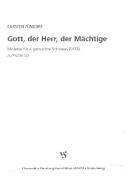 Gott, der Herr, der Mächtige 