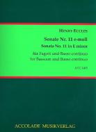 Sonate e-Moll Nr.11 