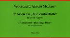 17 Arien aus Die Zauberflöte 