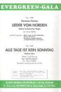 Lieder vom Norden und Alle Tage ist kein Sonntag 