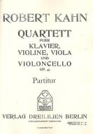 Quartett op. 41 