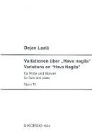 Variationen über 'Hava nagila'' op. 10 
