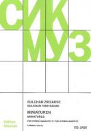 Miniaturen für Streichquartett 