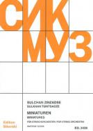 Miniaturen für Streichorchester 