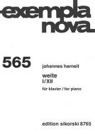 Weite I/XII für Klavier 