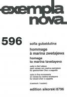 Hommage à Marina Zwetajewa 