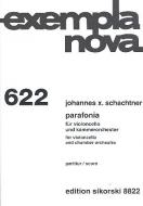 Parafonia für Violoncello und Kammerorchester (2014) 