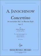 Concertino im russischen Stil op. 35 