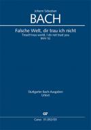 Falsche Welt, dir trau ich nicht BWV 52 Standard