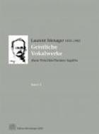 Kritische Gesamtausgabe 3: Geistliche Chorwerke 