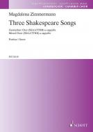 3 Shakespeare Songs Standard