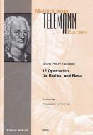12 Opernarien für Bariton und Bass 
