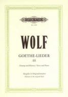Goethe-Lieder 3 