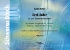 3 Lieder aus 'Des Knaben Wunderhorn' 