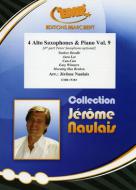 4 Alto Saxophones & Piano Vol. 9 Standard