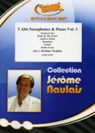 3 Alto Saxophones & Piano Vol. 3 Standard