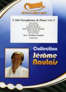 3 Alto Saxophones & Piano Vol. 5 Standard
