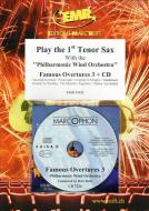 Play the 1st Tenor Sax: Famous Overtures 3 Standard
