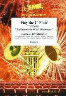 Play the 1st Flute: Famous Overtures 3 Standard