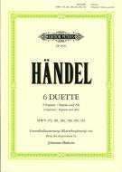 6 Duette für 2 Soprane 