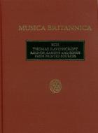 Rounds, Canons And Songs From Printed Sources 