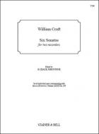 Six Sonatas For Two Recorders 