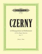 24 Übungsstücke im Fünftonraum op. 777 