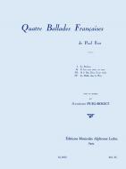 Quatre Ballades Françaises 