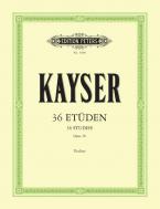 36 Etüden op. 20 