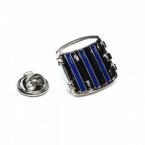 Blue Drum Lapel Pin 