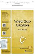 What God Ordains 