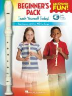 Recorder Fun! Beginner's Pack 
