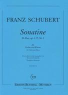 Sonatine D-Dur, op. 137, Nr. 1 