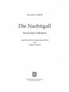 Die Nachtigall d-Moll 