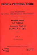 ZWEI TRIO-SONATEN: 'La Arisia' - 'Sonata a due' 