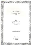 Orgel-Tabulatur von Johann Woltz Heft 4 