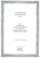 Orgel-Tabulatur von Johann Woltz Heft 5 